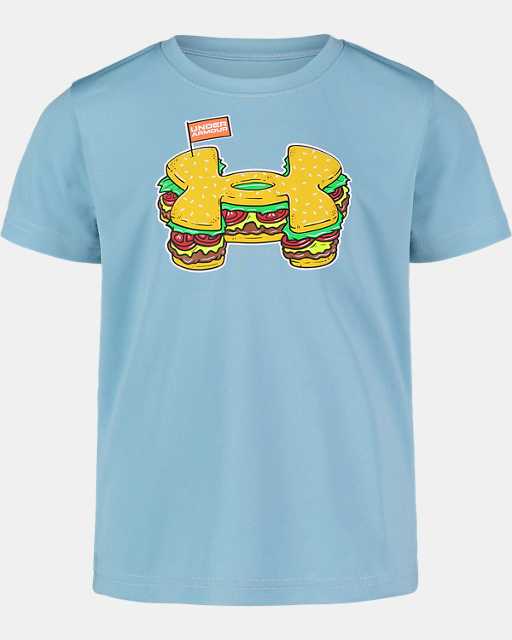 T-shirt avec logo UA Burger pour jeunes enfants